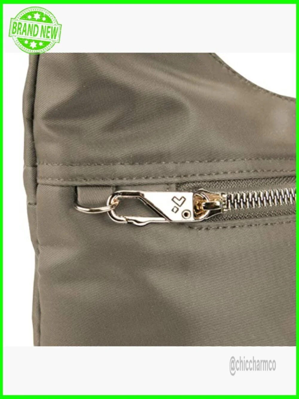 Anti-Theft Travel Hobo Bag with RFID Protection, Adjustable Strap